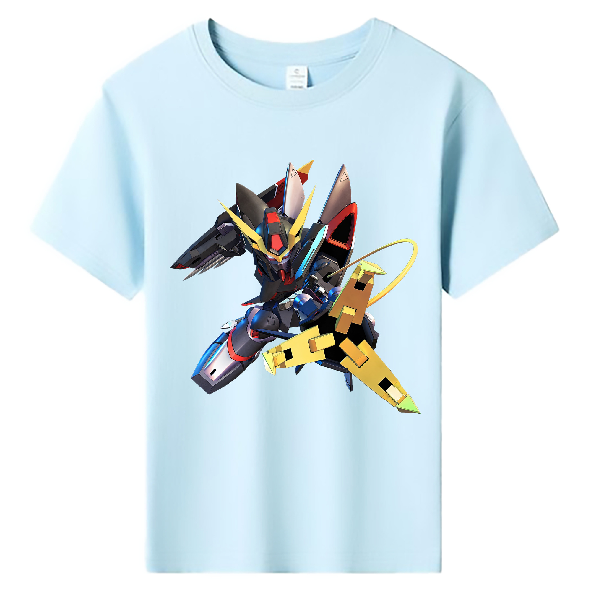 （画像用） 機動戦士ガンダム Mobile Suit Gundam 綿100％キッズTシャツ（フロントプリント）